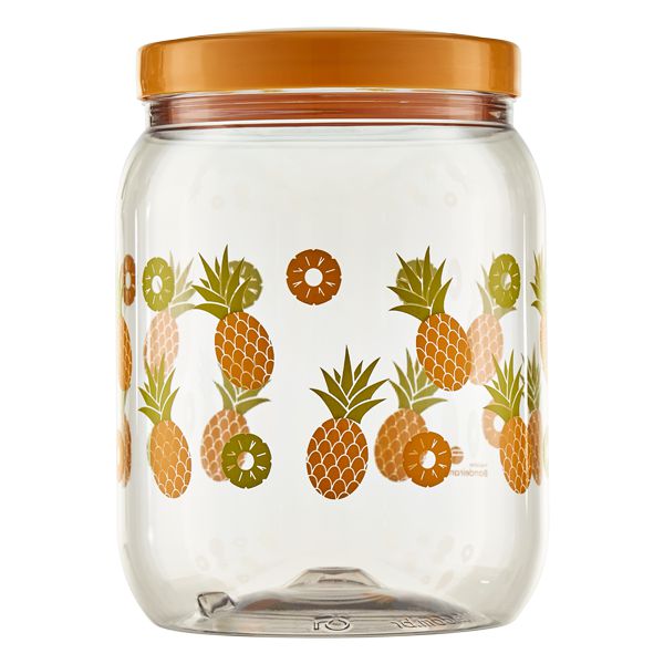 Pote plastico 1,7L abacaxi Bandeirante