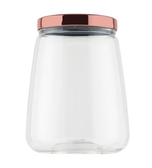 Pote de plastico 2,1L metalizado rose Bandeirante