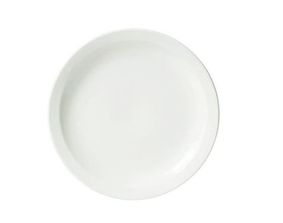 Prato Raso 27cm Branco Oxford