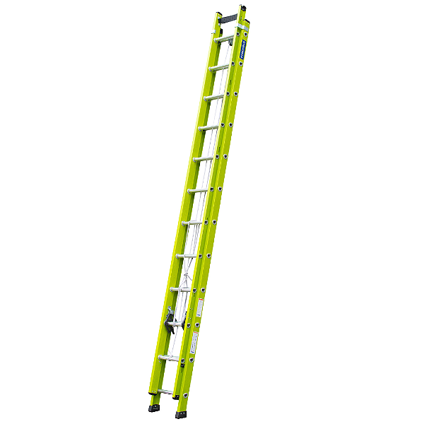 Escada Extensiva Fibra Vazada 3,95 / 6,75 - 21 Degraus 5G Cogumelo