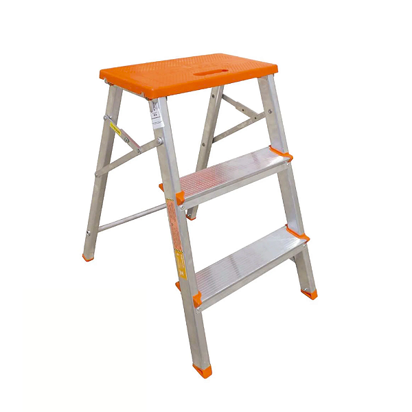 Banqueta Alumínio Doméstica 3 Degraus Botafogo