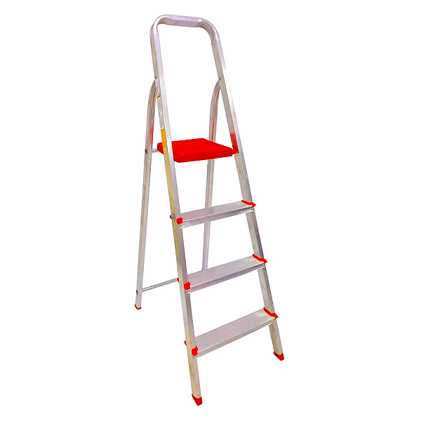 Escada 4 Degraus Alumínio Doméstica Botafogo