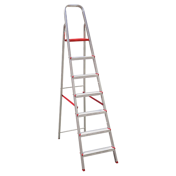 Escada 7 Degraus Alumínio Doméstica Botafogo