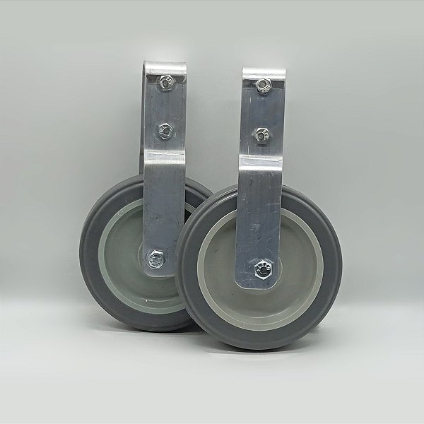 Par Rodas com Suporte RT003 Alulev