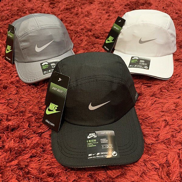 Boné da nike refletivo preto Clearance