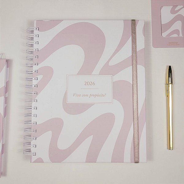 Planner com Horários- 2026