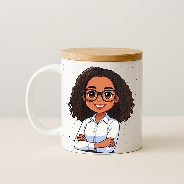 Caneca Personalizada - Caricatura | Dia dos Professores* ❤