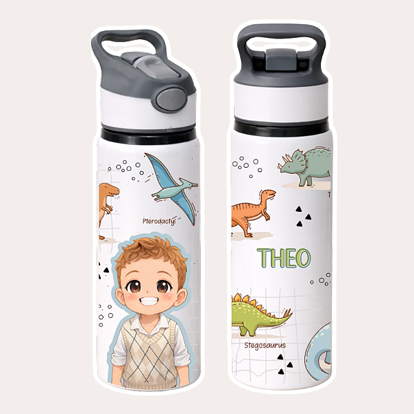 Squeeze 600ml - Caricatura Kids | Dinossauros* ❤