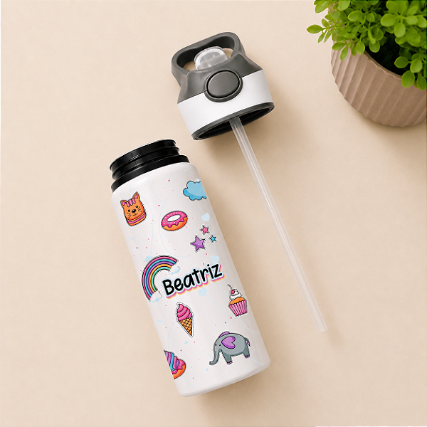 Squeeze 600ml - Kids | Unicórnios