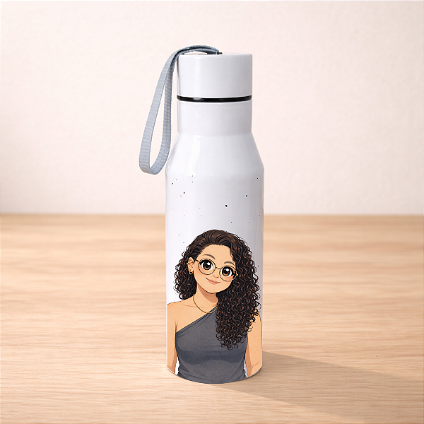 Garrafa Térmica 500ml - Caricatura*
