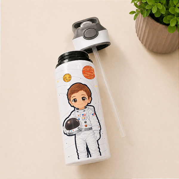 Squeeze 600ml - Caricatura Kids | Astronauta* ❤