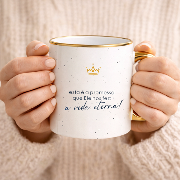 Caneca Personalizada - Coleção Cristã | Vida Eterna
