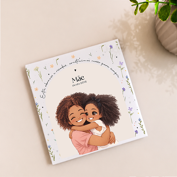 Azulejo - Caricatura * | Mãe e Avó