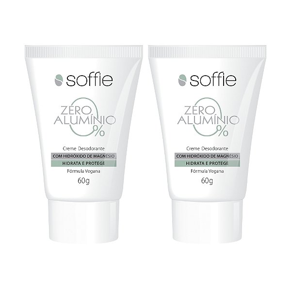Kit com 2 Desodorantes - Soffie Zero Alumínio