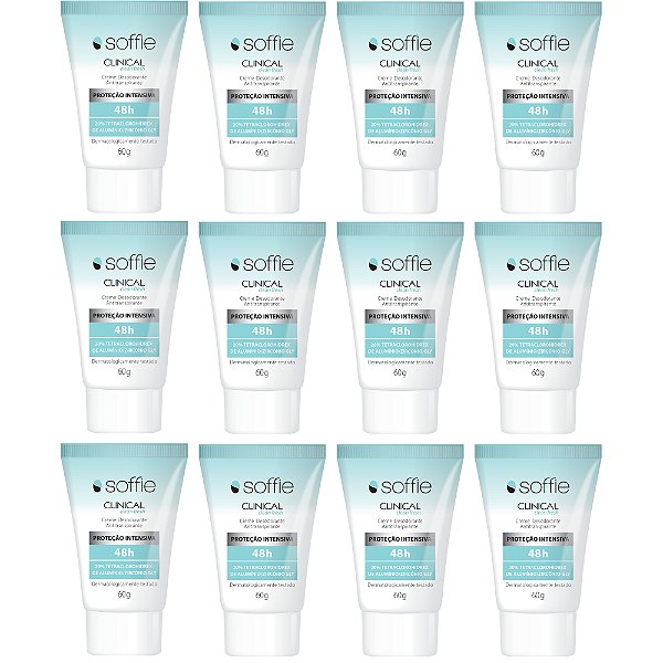 Kit Com 12 Unidades - Soffie Clinical Clean Fresh 48h