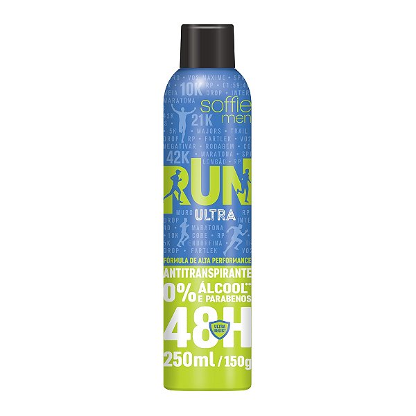 Desodorante Antitranspirante Soffie RUN Ultra