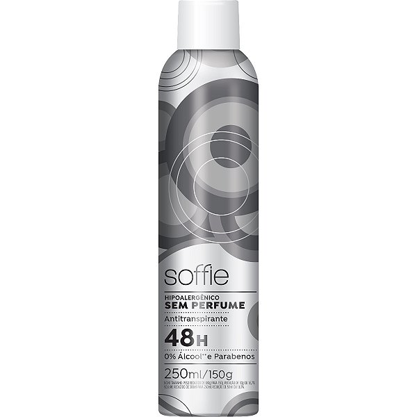 Desodorante Soffie Sem Perfume - Hipoalergênico - Soffie: encontre os  melhores desodorantes para você!