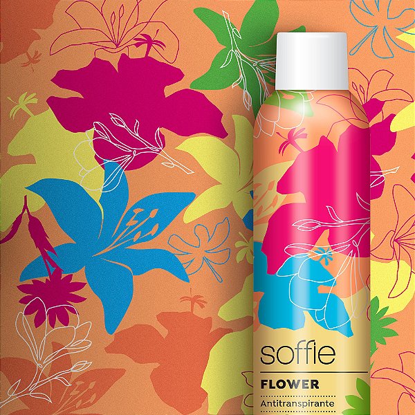 Desodorante Antitranspirante Soffie Flower Aerosol