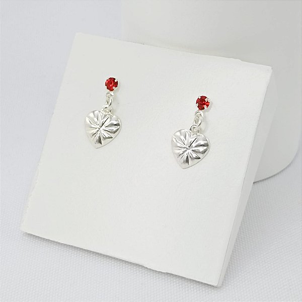 Brinco Infantil Pendurado Banhado A Prata Antialérgica Bijou Art