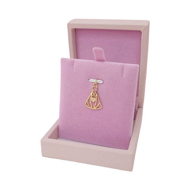 Pingente Nossa Senhora Banhado a Ouro 18K Bijou Art