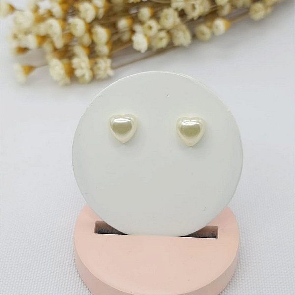 Brinco Banhado A Ouro De Pérola 8 mm Bijou Art