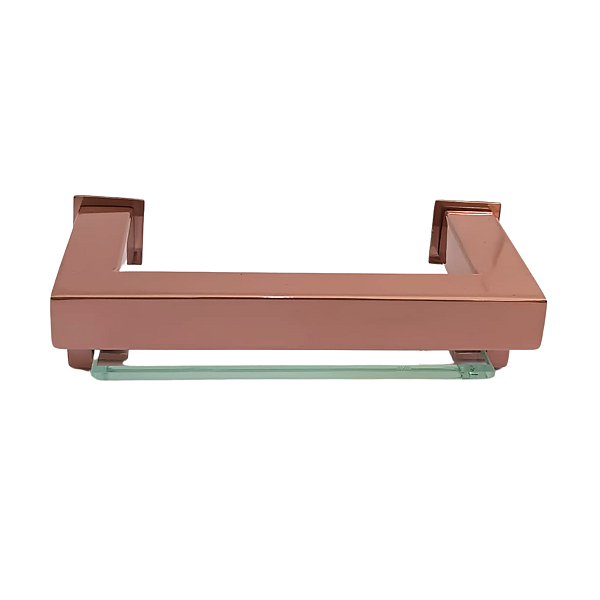 Porta Sabonete Saboneteira de Banheiro Linha Larissa Rosé
