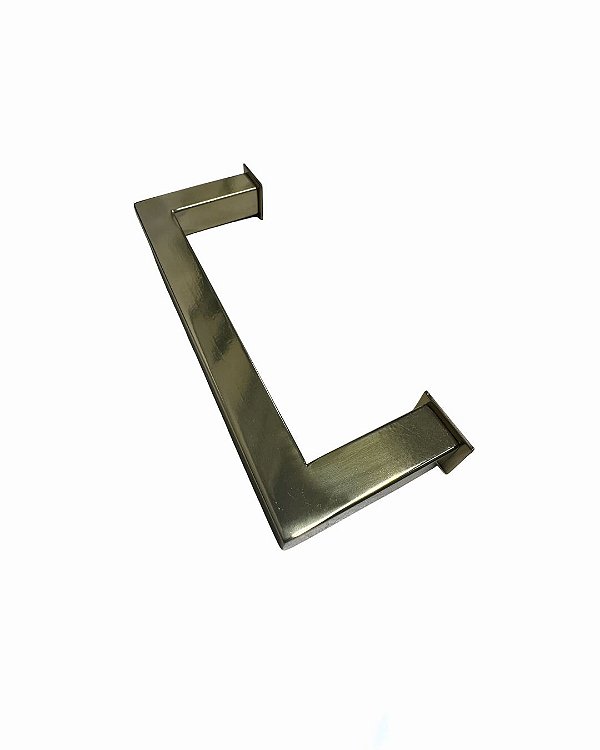 Porta Toalha Toalheiro de Rosto Banheiro 20cm Linha Larissa Dourado