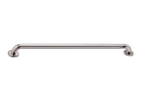Barra de Apoio Reta Banheiro Acessibilidade 80cm em Aço Inox Polido Brilhante  Stainless