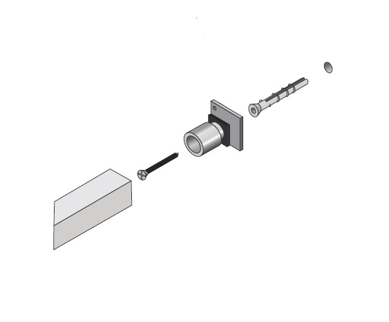Porta Papel Higiênico Parede Banheiro 14cm em Aço Inox Polido Brilhante Linha Larissa Stainless