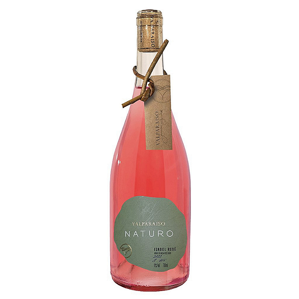 Valparaiso Naturo - Vinho de Mesa Rosé Seco - Isabel - 750ml