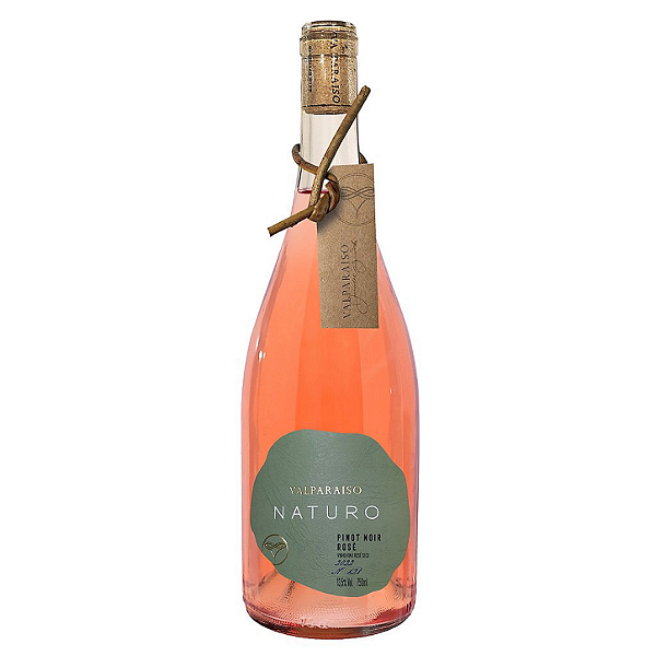 Valparaiso Naturo - Vinho Fino Rosé Seco - Pinot Noir Rosé - 750ml