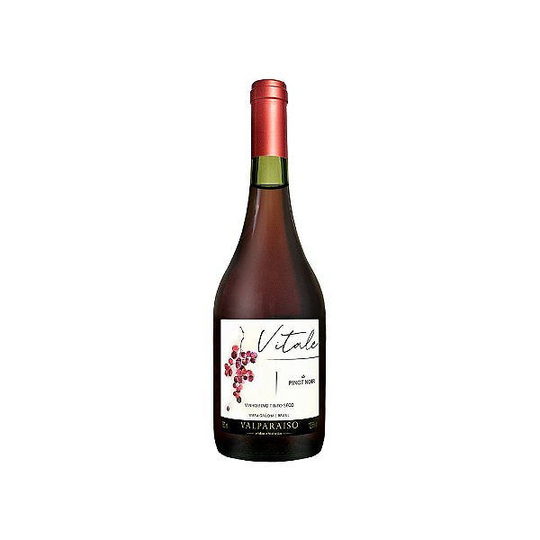 Valparaiso Vitale - Vinho Fino Tinto Seco - Pinot Noir - 750ml