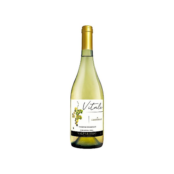 Valparaiso Vitale - Vinho Fino Branco Seco - Chardonnay - 750ml