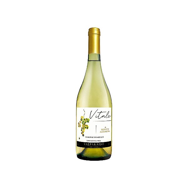 Valparaiso Vitale - Vinho Fino Branco Seco - Moscato Alexandria - 750ml
