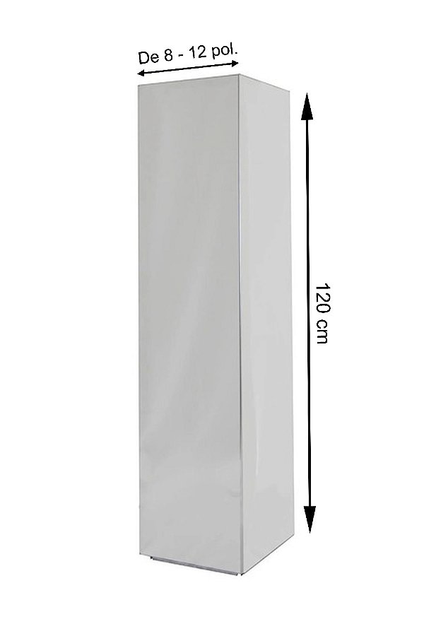 Capa Quadrada 120cm Inox 430