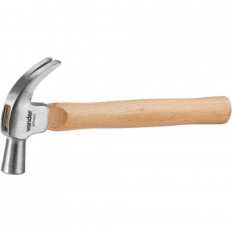 MARTELO UNHA 27MM POLIDO CABO MAD VONDER