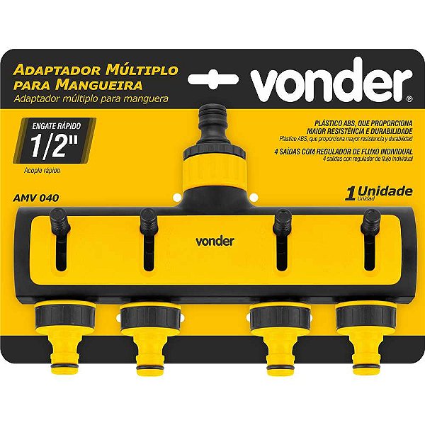 ADAPTADOR MULTIPLO AMV040 VONDER