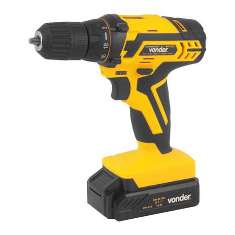 Parafusadeira VONDER-PFV012 3/8 Pol. Bivolt com Maleta e Acessórios