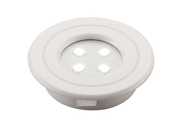 SPOT LED 1W REDONDO BRANCO LUMINI POP 3000K