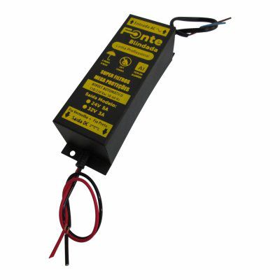 FONTE BLINDADA 3203 32V 3A FIO FIO (C150 A50 L55 MM) RETANGULAR MEDIA
