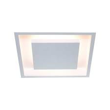 Luminária Plafon Rebatedor de Embutir ECLIPSE Quadrado 38X38 3X E-27 BRANCO TEXTURIZADO - Itamonte