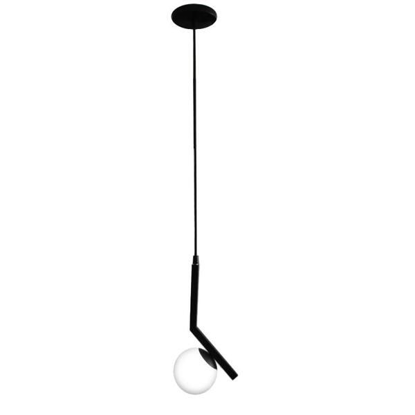 PENDENTE VERTEX P 1XG-9 PRETO TEXTURIZADO