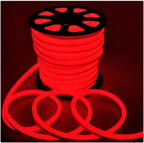 Mangueira Fita NEON Vermelho 220v (METRO)