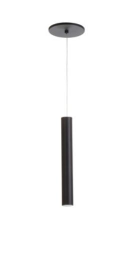 PENDENTE TUBO PEQUENO 1338 PRETO