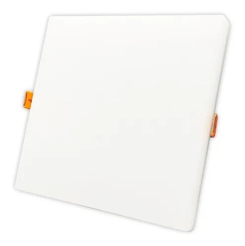 Plafon Led de Embutir e Sobrepor 36w Quadrado 22x22 Sem Borda Natural 4000K - Galaxy