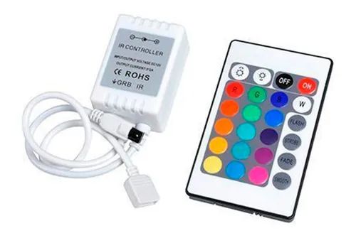 CONTROLE P/FITA LED RGB