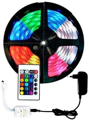 Fita LED 5050 5M C/ Silicone RGB Controladora USB Bluetooth TB-5049