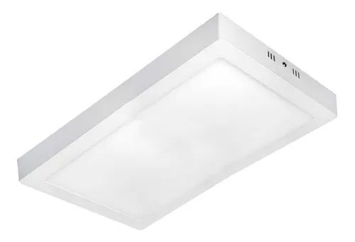 Plafon LED de Sobrepor 60x30 Branco Frio 6000K