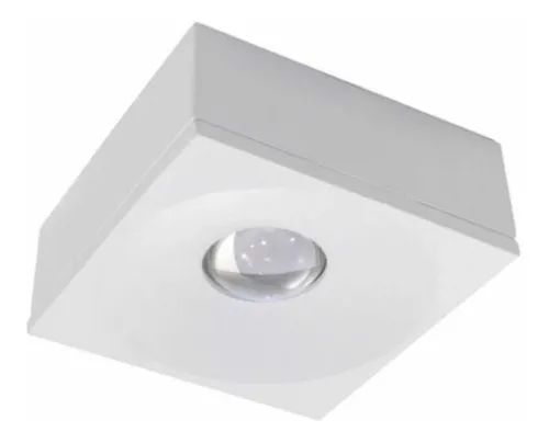 Spot LED 3W Quadrado 127V Branco De Sobrepor Branco Quente 3000K - Delis