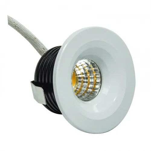 MIni SPOT LED 3W Redondo Cob Branco Quente - XS-205